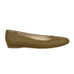 Bottega Veneta Women's Intrecciato Brown Leather Flat Slippers (39 EU / 9 US)