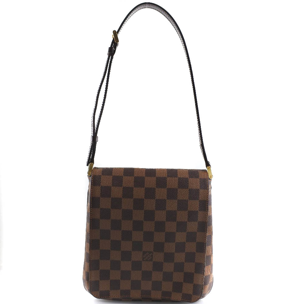 Louis Vuitton Musette Salsa Shoulder Bag in Brown Damier Canvas and