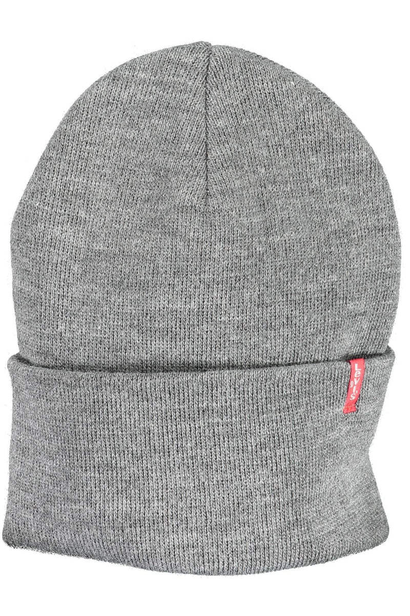 Levi's Gray Acrylic Men Men's Cap