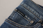 Dolce & Gabbana Elegant Slim Fit Italian Denim Men's Jeans