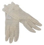 Dolce & Gabbana Chic White Wrist Length Women's Gloves