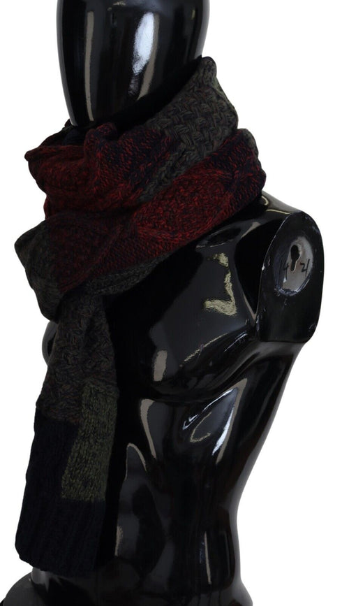 Dolce & Gabbana Elegant Wool-Cashmere Men's Men's Scarf