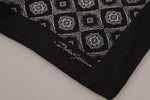 Dolce & Gabbana Elegant Geometric Silk Square Men's Scarf