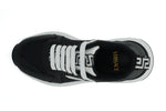 Versace Elegant Monochrome Leather Women's Sneakers