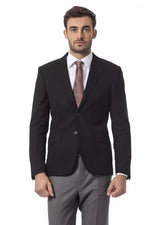 Billionaire Italian Couture Black Wool Men's Men's Blazer