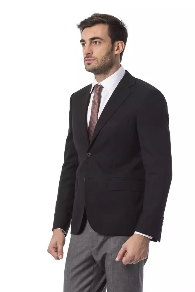 Billionaire Italian Couture Black Wool Men's Men's Blazer