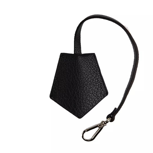 Neil Barrett Black Leather Men Men's Keychain