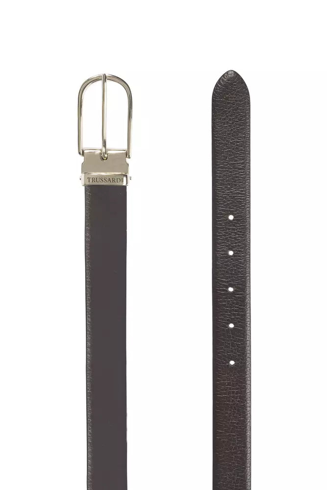 Trussardi Brown Leather Women Women's Belt