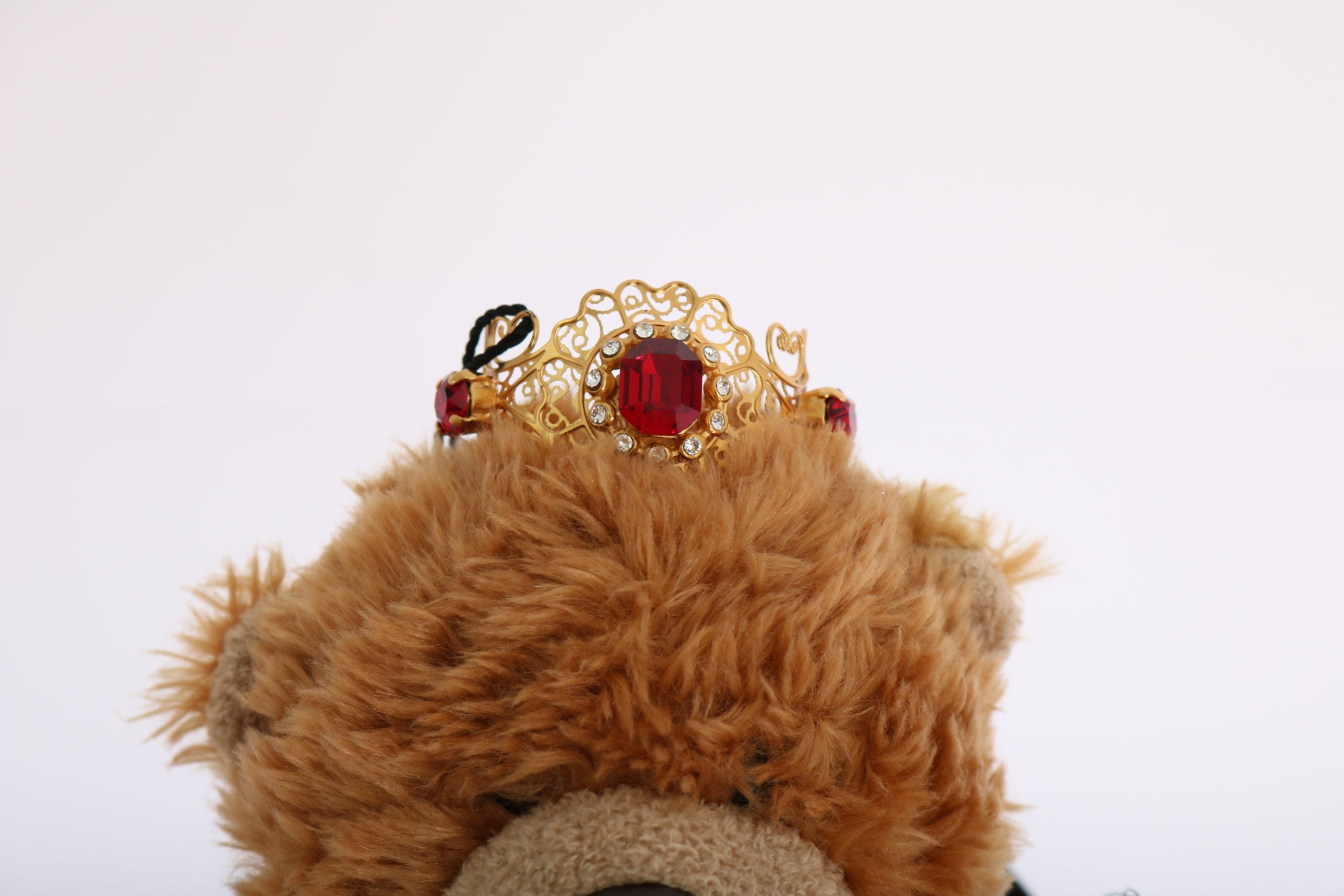 Dolce & Gabbana Teddy Bear Crystal Crown Hair Women's Band