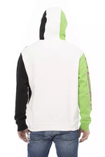 Automobili Lamborghini White Cotton Men Hooded Men's Sweater