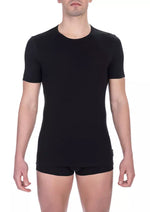 Bikkembergs Black Cotton Men Men's T-Shirt