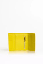 Trussardi Yellow Leather Women Women's Wallet