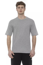 Tond Gray Cotton Men Men's T-Shirt