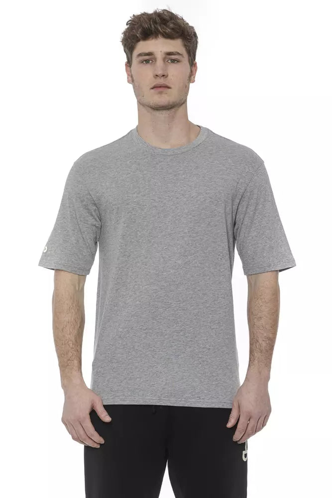 Tond Gray Cotton Men Men's T-Shirt