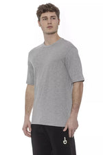 Tond Gray Cotton Men Men's T-Shirt