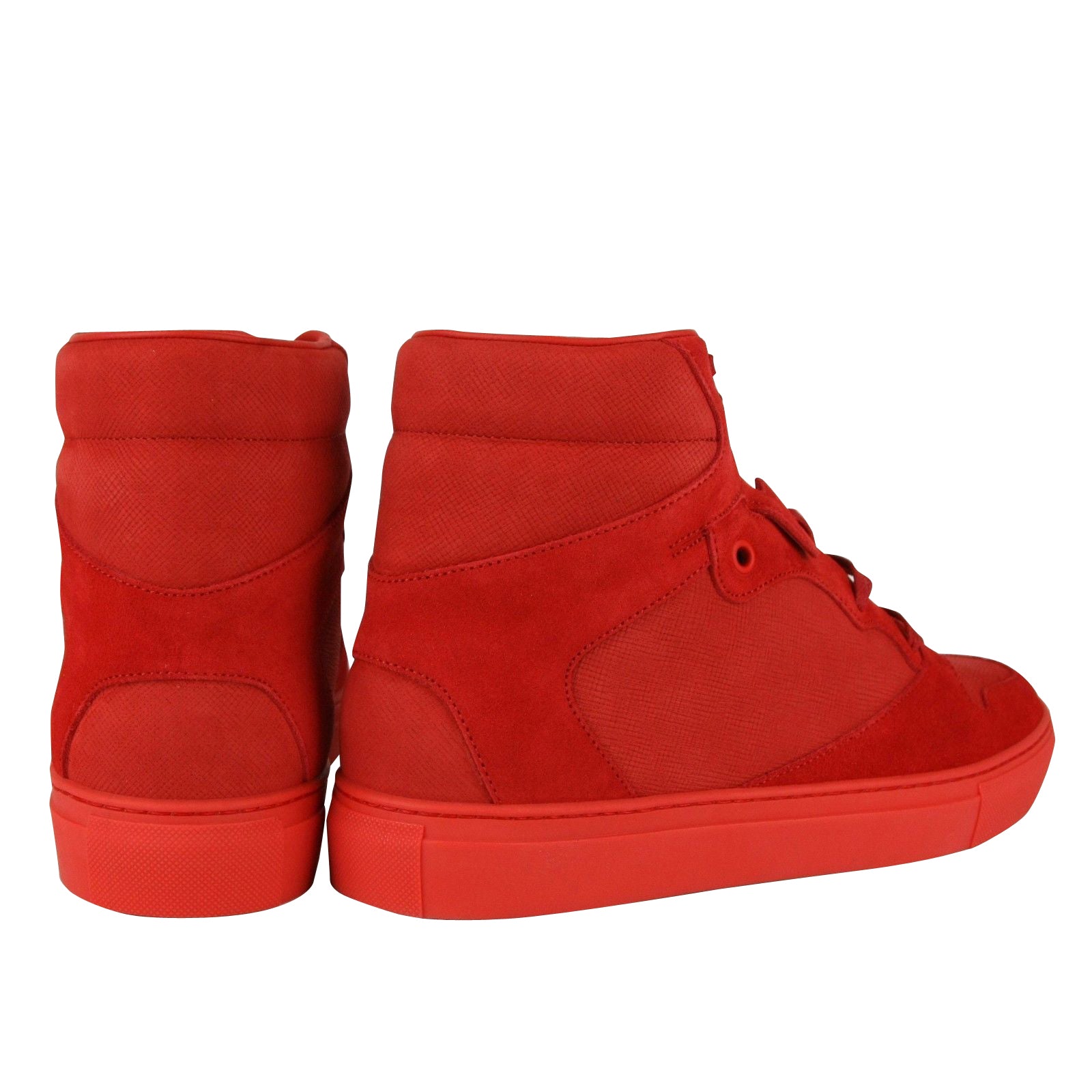 Red high top on sale balenciaga