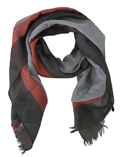 Costume National Multicolor Cotton Men's Luxury Men's Scarf