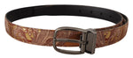 Dolce & Gabbana Multicolor Leather Signature Men's Belt