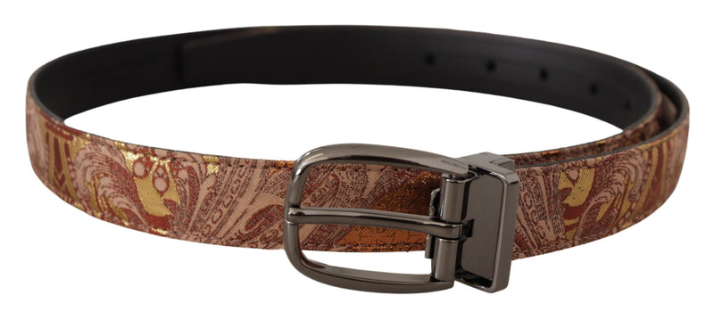 Dolce & Gabbana Multicolor Leather Signature Men's Belt