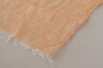 Malo Elegant Peach Linen Women's Scarf