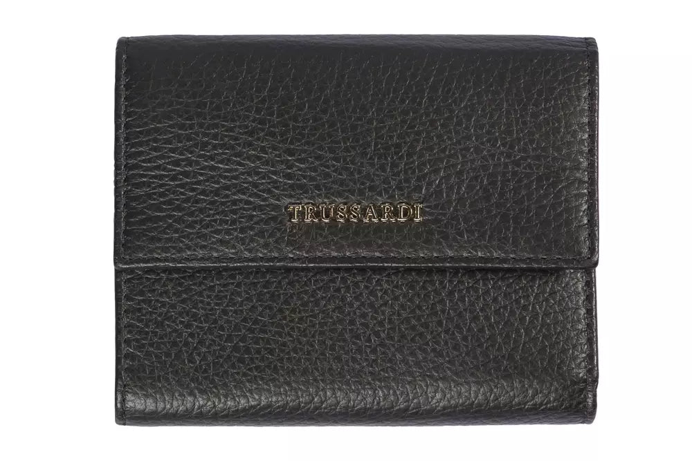 Trussardi Black Leather Women Women's Wallet