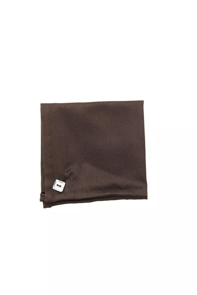 Billionaire Italian Couture Brown Sisal Mens Men's Pochette