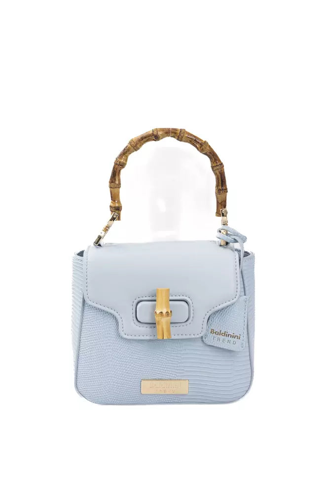 Baldinini Trend Light Blue Polyurethane Women Women's Crossbody