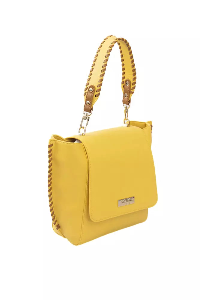 Baldinini Trend Yellow Polyurethane Women Crossbody Women's Bag