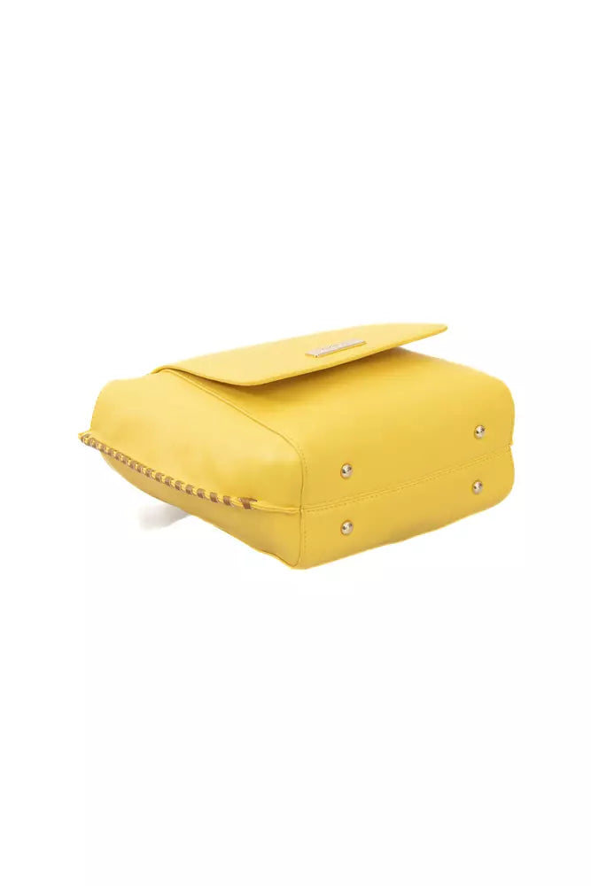 Baldinini Trend Yellow Polyurethane Women Crossbody Women's Bag