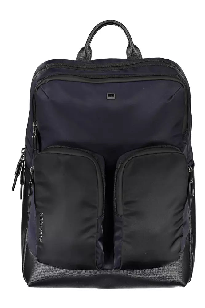 Tommy Hilfiger Blue Polyethylene Men Men's Backpack