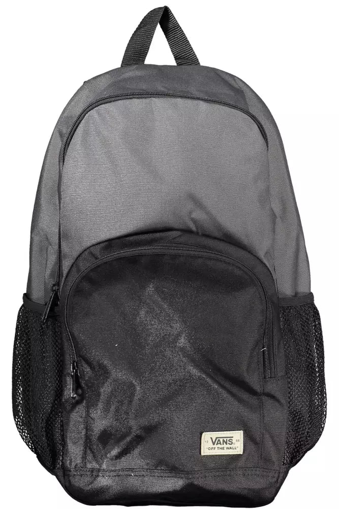 Vans Gray Polyester Men Men's Backpack