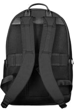 Tommy Hilfiger Black Nylon Men Men's Backpack