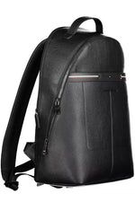 Tommy Hilfiger Black Polyethylene Men Men's Backpack