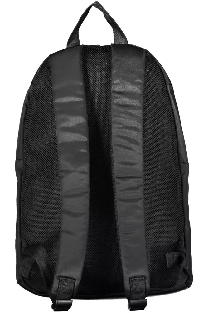 Tommy Hilfiger Black Polyester Men Men's Backpack