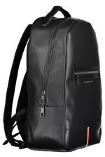 Tommy Hilfiger Black Polyethylene Men Men's Backpack