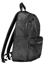 Tommy Hilfiger Black Polyester Men Men's Backpack