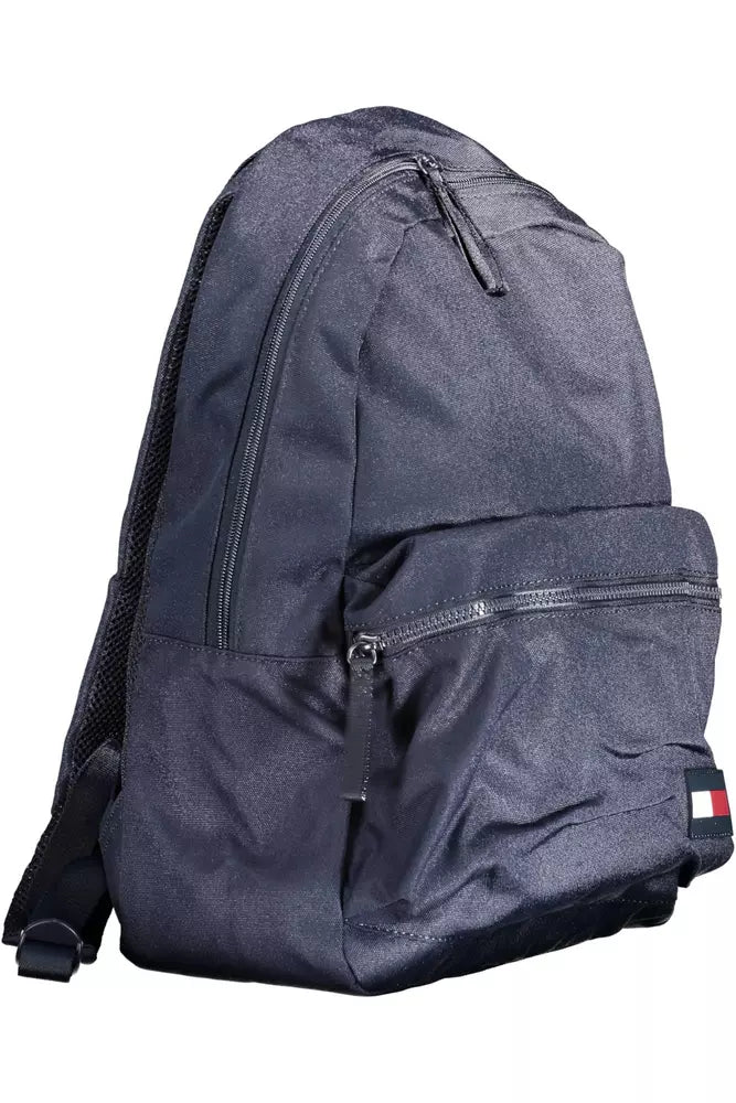 Tommy Hilfiger Blue Polyester Men Men's Backpack