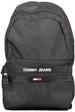 Tommy Hilfiger Black Polyester Men Men's Backpack