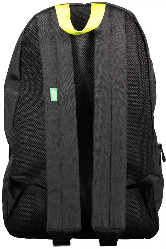 Tommy Hilfiger Black Polyester Men Men's Backpack