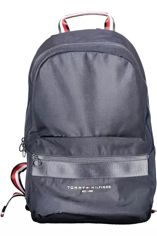 Tommy Hilfiger Blue Polyester Men Men's Backpack