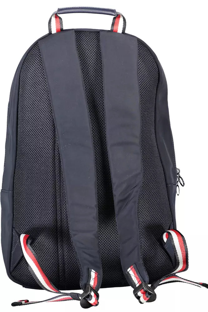 Tommy Hilfiger Blue Polyester Men Men's Backpack