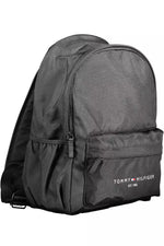 Tommy Hilfiger Black Polyester Men Men's Backpack