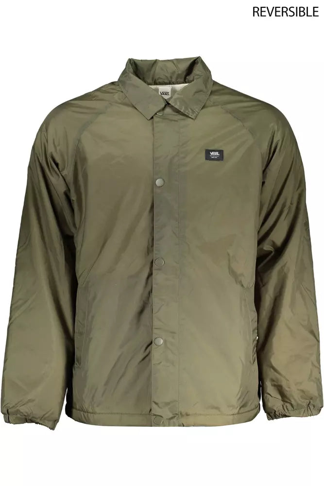 Vans Green Nylon Men Men's Jacket