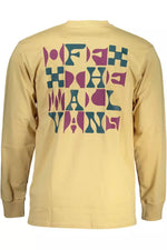 Vans Beige Cotton Men Men's T-Shirt