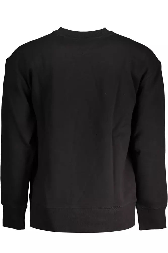 Tommy Hilfiger Black Cotton Men Men's Sweater