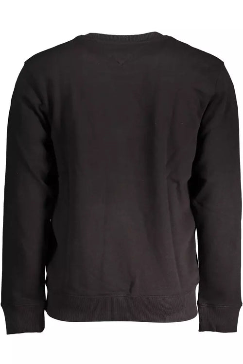 Tommy Hilfiger Black Cotton Men Men's Sweater