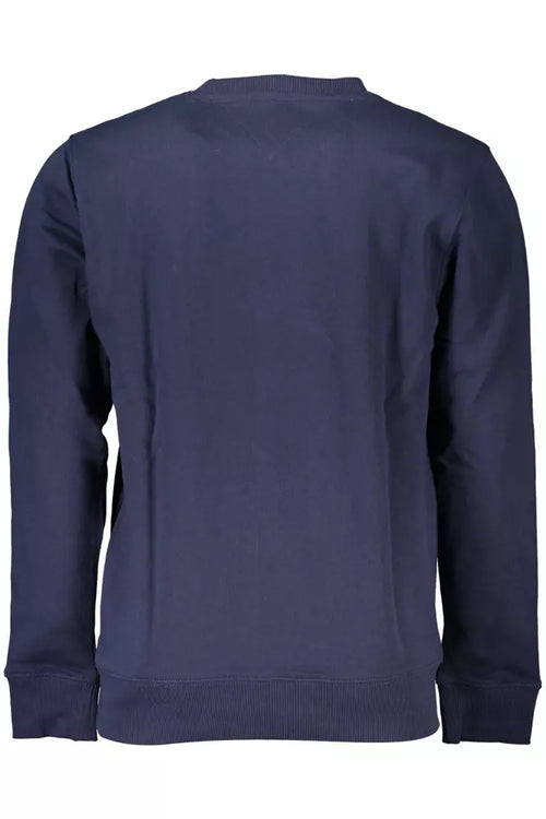 Tommy Hilfiger Blue Cotton Men Men's Sweater