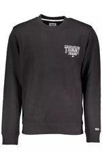 Tommy Hilfiger Black Cotton Men Men's Sweater