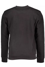 Tommy Hilfiger Black Cotton Men Men's Sweater