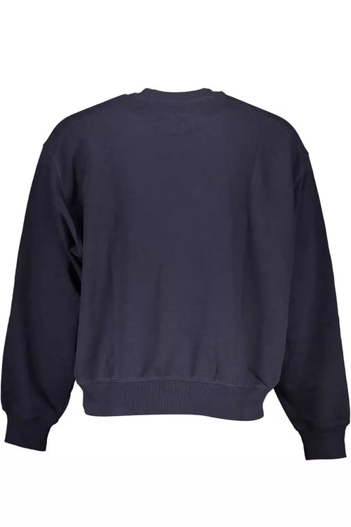 Tommy Hilfiger Blue Cotton Men Men's Sweater